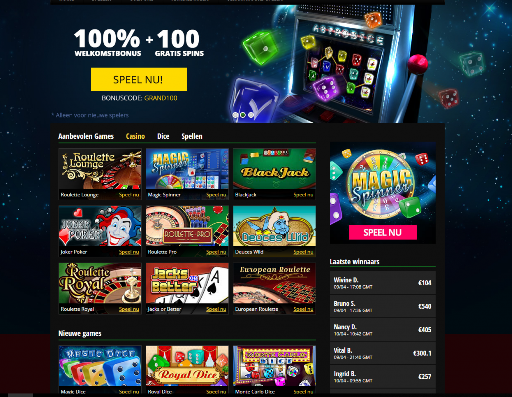 Grand Games Legaal Belgisch Online Casino