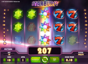 Starburst online slot machine