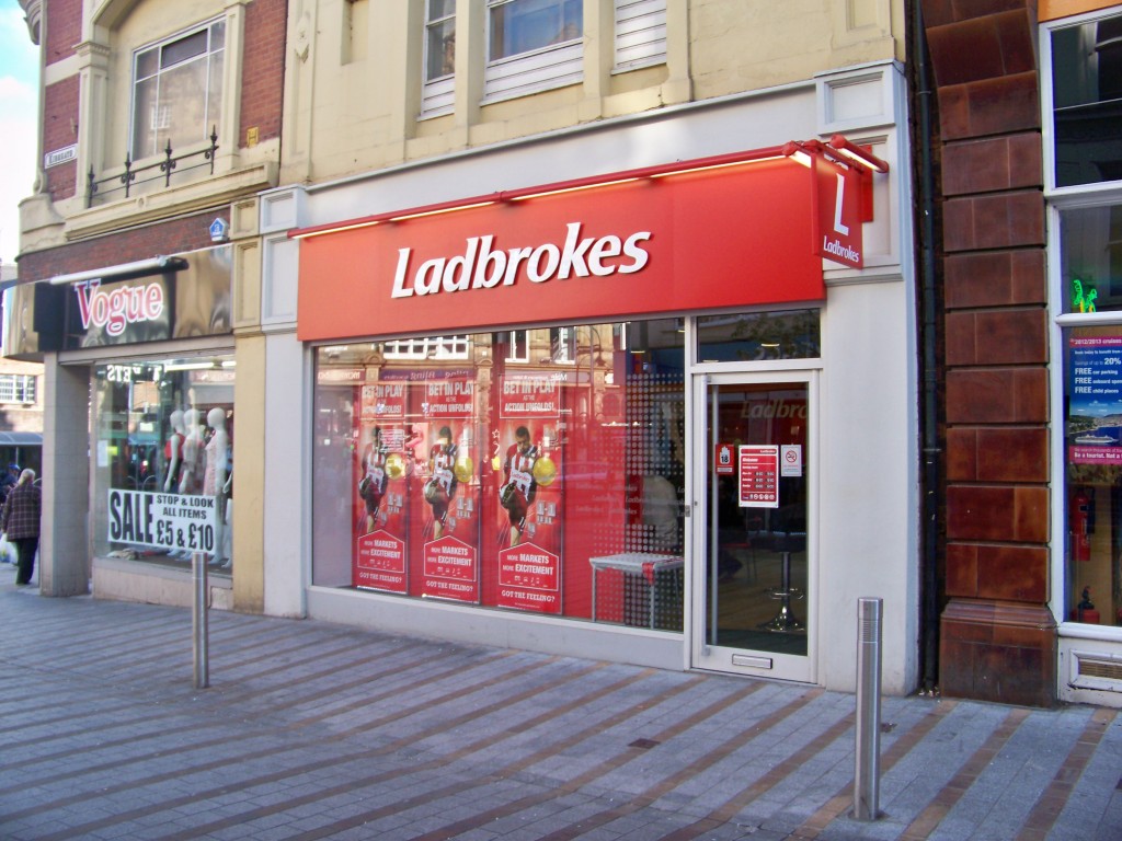 Ladbrokes wedkantoor witwassen