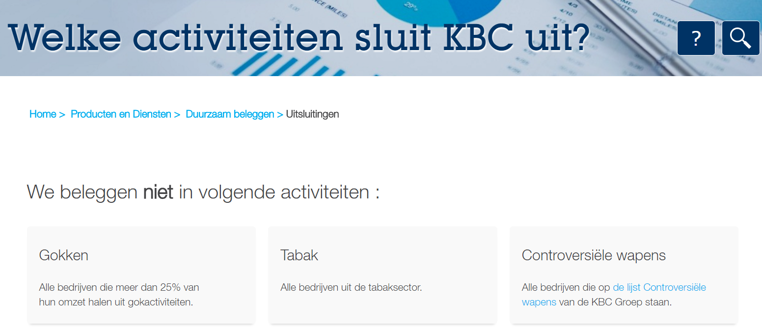 KBC sluit casino's uit