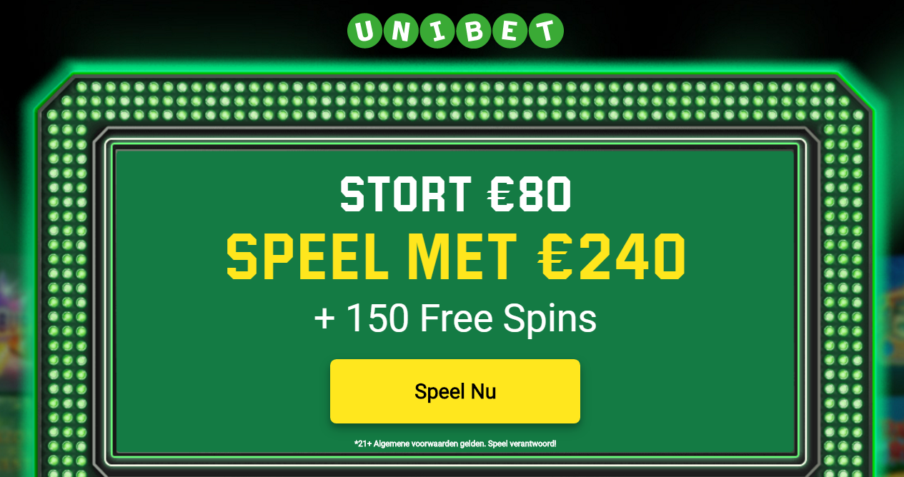 Unibet Casino bonus