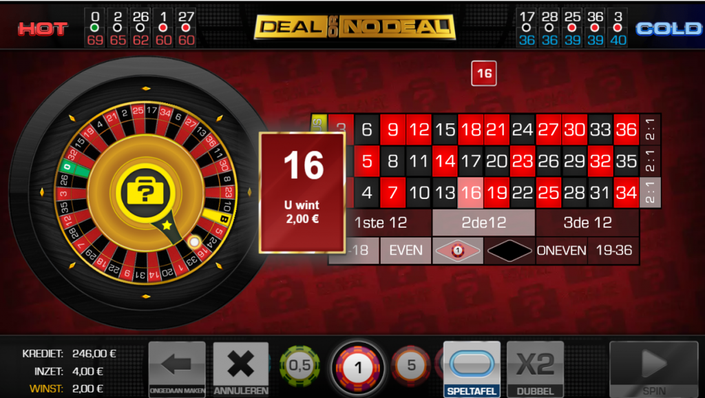 European Roulette Deal or no Deal