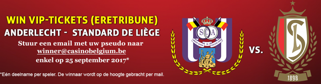 Casino Belgium Anderlecht Standard Luik