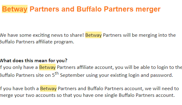 Betway Buffalo Partners