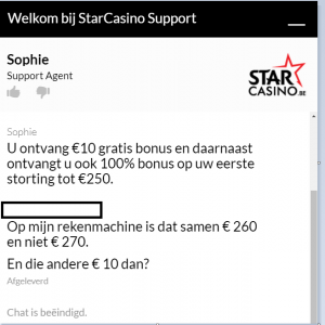 StarCasino helpdesk