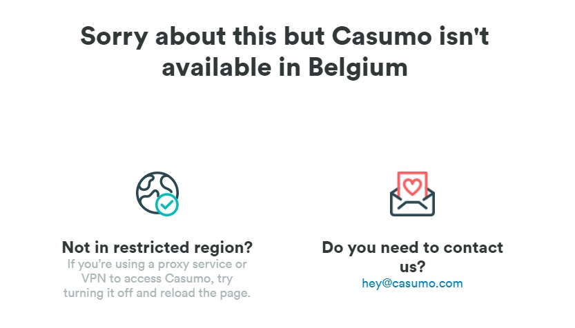 casumo belgie