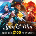 Spin en win promotie Golden Palace