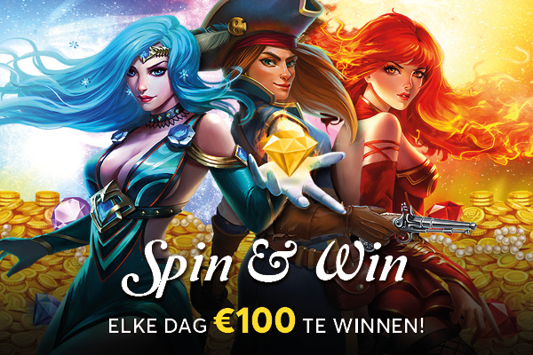 Spin en win promotie Golden Palace