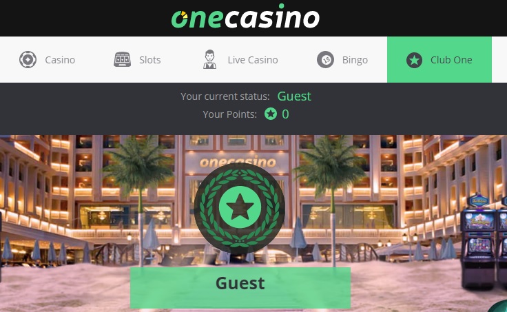 One Casino legaal of illegaal