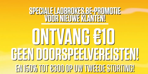 ladbrokes tijdelijke promotie