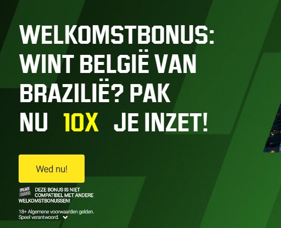 Unibet België Brazilië