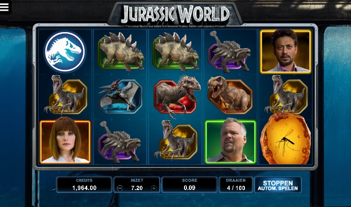 MicroGaming - Jurassic World slot review