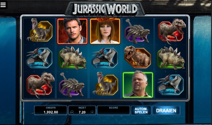 MicroGaming - Jurassic World slot