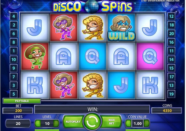 Disco Spins gokkast NetEnt