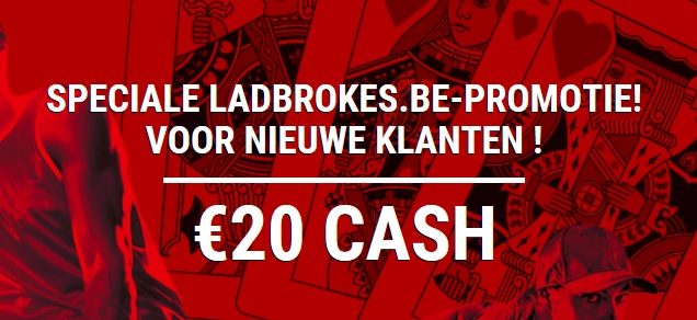 Ladbrokes 20 euro cash sinterklaas