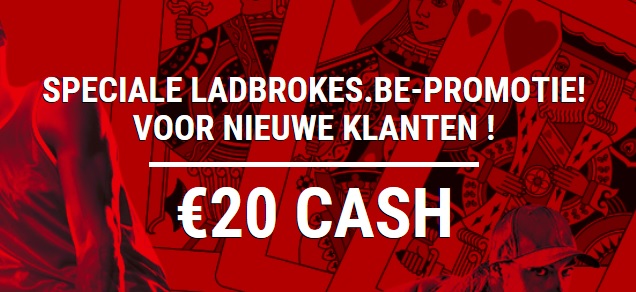 Ladbrokes 20 euro cash sinterklaas