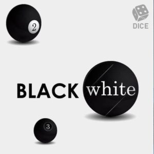 Black White Dice logo