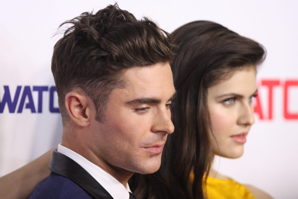 huwelijk zac efron en alexandra daddario