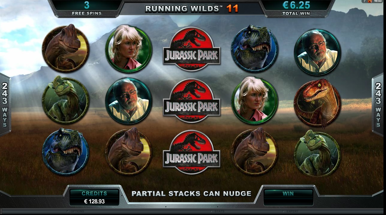 MicroGaming - Jurassic Park gokkast