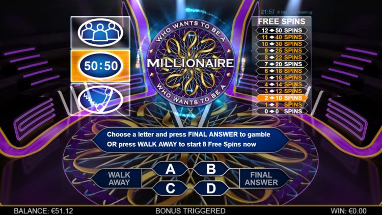 Who wants to be a millionaire