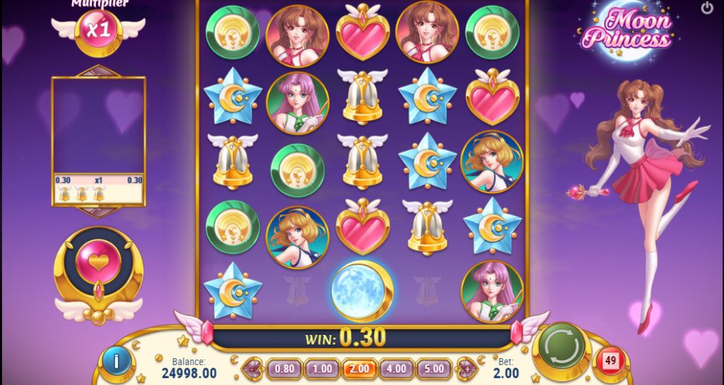Play n Go - Moon Princess gokkast