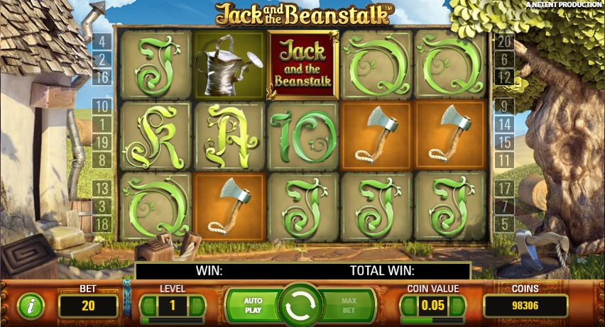 jack and the beanstalk netent